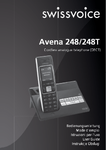 Instrukcja Swissvoice Avena 248 Telefon bezprzewodowy