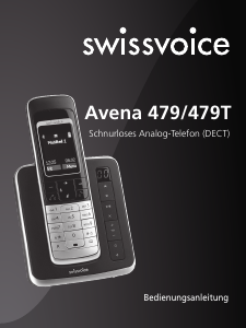 Bedienungsanleitung Swissvoice Avena 479 Schnurlose telefon
