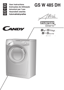 Manual Candy GS W485DH-S Washer-Dryer