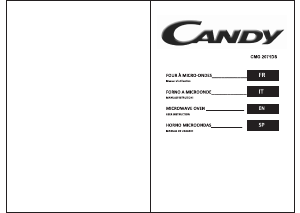 Manual de uso Candy CMG 2071 DS Microondas