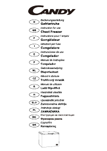 Manuale Candy CCHE 300/1 Congelatore