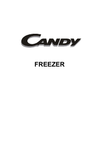 Manual Candy CCTUS 482WH Freezer