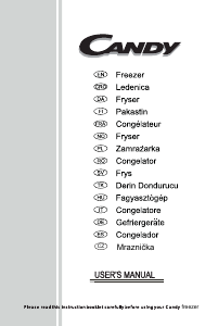 Manual Candy CCTUS 544IWH Congelator