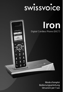 Mode d’emploi Swissvoice Iron Téléphone sans fil