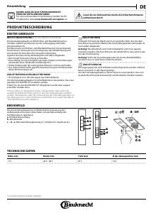 Bedienungsanleitung Bauknecht B CT 63F LY X Dunstabzugshaube