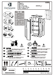 Kullanım kılavuzu Anytime Cobi (175x102x34) Gardırop