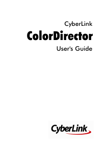 Manual CyberLink ColorDirector 3