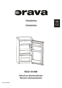 Návod Orava RGO-101AW Chladnička