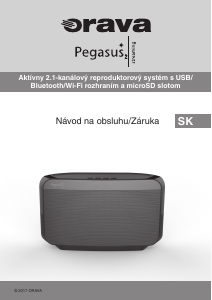 Návod Orava Pegasus2 Reproduktor