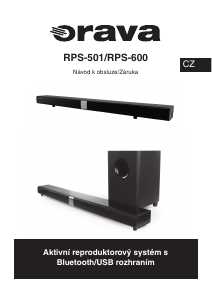 Manuál Orava RPS-501 Reproduktor