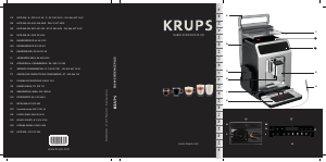 Manual de uso Krups EA894T40 Evidence Plus Máquina de café espresso