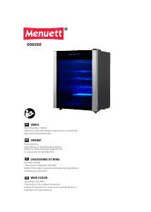 Manual Menuett 006-590 Wine Cabinet