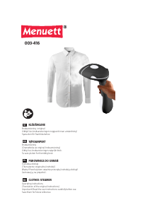 Manual Menuett 003-416 Garment Steamer