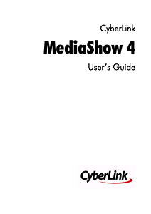 Handleiding CyberLink MediaShow 4