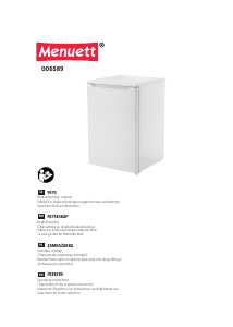 Manual Menuett 006-589 Freezer