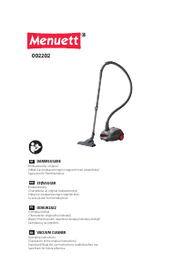 Manual Menuett 002-202 Vacuum Cleaner