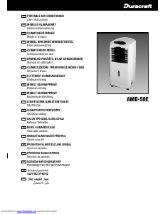 Bruksanvisning Duracraft AMD-50E Klimaanlegg