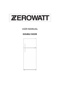 Käyttöohje Zerowatt ZMDS 5122S Jääkaappipakastin