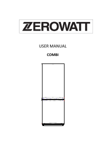 Használati útmutató Zerowatt ZMCS 5152 W Hűtő és fagyasztó