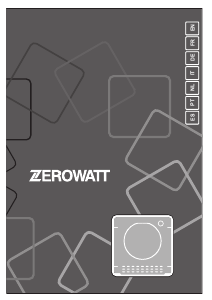 Manual Zerowatt ETD C8LG Máquina de secar roupa