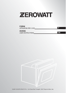 Manual Zerowatt ZFFS100NX Oven