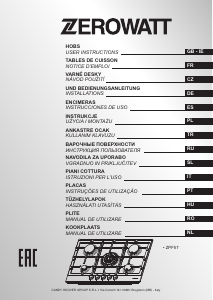 Manual de uso Zerowatt ZPF57SX/1 Placa