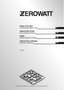 Handleiding Zerowatt ZPL46SX Kookplaat