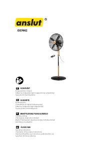 Handleiding Anslut 007-442 Ventilator