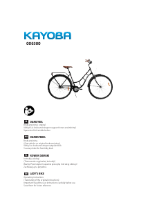 Handleiding Kayoba 006-380 Fiets