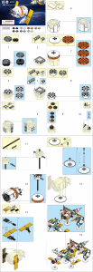 Handleiding Sluban set M38-B0731F Space Satelliet