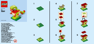 Handleiding Lego set 40247 Promotional MMB September 2017 Dino