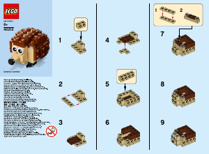 Bedienungsanleitung Lego set 40212 Promotional MMB May 2016 Igel