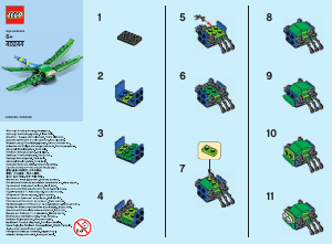 Bedienungsanleitung Lego set 40244 Promotional MMB June 2017 Libelle