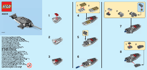 Manual Lego set 40239 Promotional MMB January 2017 Narwhal