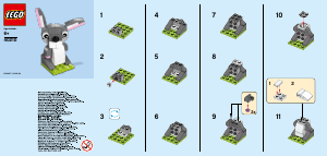 Bedienungsanleitung Lego set 40210 Promotional MMB March 2016 Hase