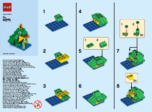 Bedienungsanleitung Lego set 40279 Promotional MMB April 2018 Frosch