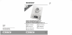 Mode d’emploi SilverCrest SKWH 5 A1 Balance de cuisine