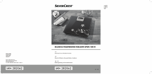 Manual SilverCrest IAN 282062 Balança