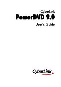 Manual CyberLink PowerDVD 9