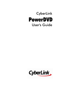 Manual CyberLink PowerDVD 12