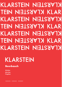 Manual de uso Klarstein 10030532 Refrigerador
