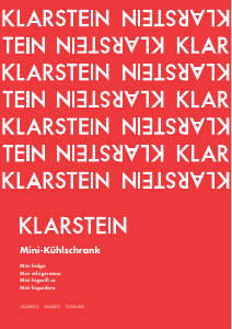 Manual de uso Klarstein 10028011 Refrigerador