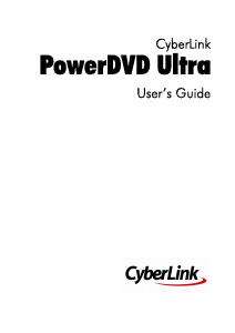 Manual CyberLink PowerDVD Ultra