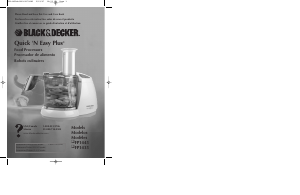 Manual Black and Decker FP1435 Food Processor