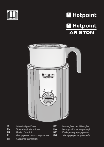 Manuale Hotpoint MF IDC AX0 Macchina da caffè