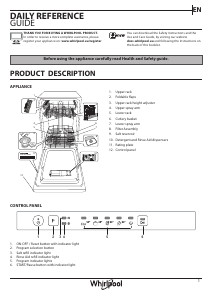 Manual Whirlpool WSIE 2B19 C Dishwasher