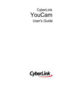 Manual CyberLink YouCam 6