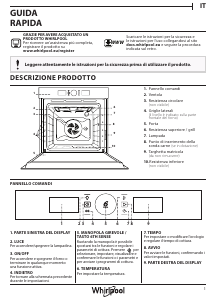 Manuale Whirlpool AKZ9 6290 WH Forno