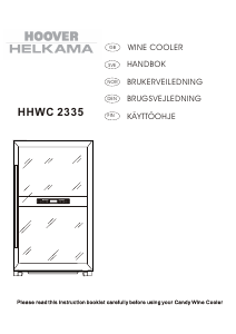 Manual Hoover-Helkama HH WC 2335 Wine Cabinet