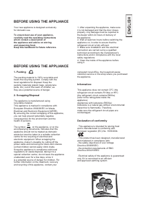 Manuale Hoover-Helkama HHPK 1030 Congelatore